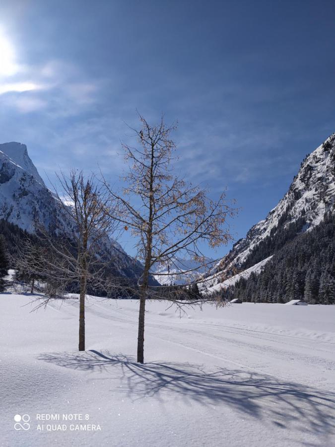 Haus Schoderbock Appartement Sankt Leonhard im Pitztal Buitenkant foto